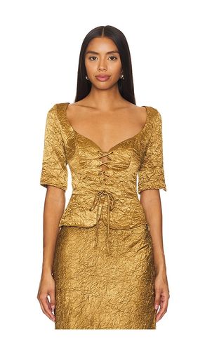 Lena Top in Metallic . - size L (also in M, S, XS) - Usisi Sister - Modalova