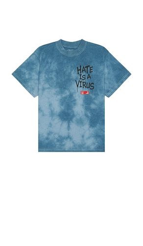 X REVOLVE Hate Is A Virus Washed Tee in Blue. - size L (also in M, XL/1X) - UPRISERS - Modalova