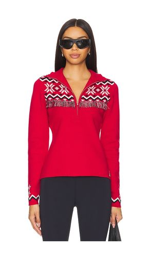 Keystone Blanche Half Zip Sweatshirt in Red. - size L (also in M, XS) - THE UPSIDE - Modalova