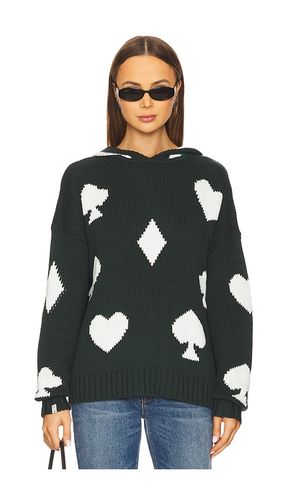 Ace Of Hearts Abbey Knit Hoodie in . - size L (also in M, S, XS) - THE UPSIDE - Modalova