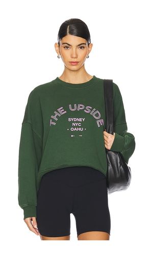 Jetset Paloma Crew Sweatshirt in Green. - size S (also in XS) - THE UPSIDE - Modalova