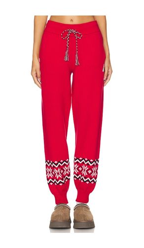 Keystone Jojo Knit Jogger in Red. - size L (also in M, S) - THE UPSIDE - Modalova