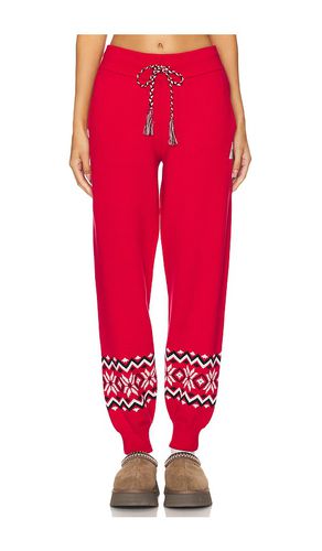 Keystone jojo knit jogger en color rojo talla L en - Red. Talla L (también en M, S, XS) - THE UPSIDE - Modalova