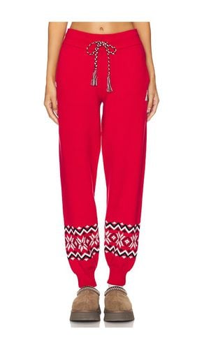 Keystone jojo knit jogger en color rojo talla M en - Red. Talla M (también en S, XS) - THE UPSIDE - Modalova