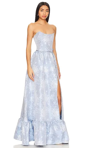Charlotte Corset Gown in Baby Blue. - size 0 (also in 2, 4, 6, 8) - V. Chapman - Modalova
