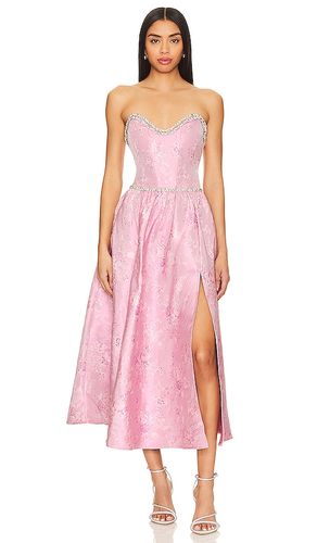 Lucia Corset Midi Dress in Purple. - size 10 (also in 2, 4, 6, 8) - V. Chapman - Modalova
