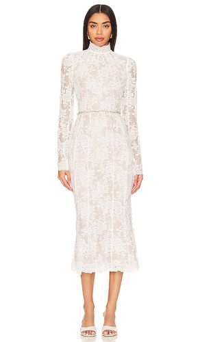 Greta Midi Dress in White. - size 0 (also in 2, 4) - V. Chapman - Modalova