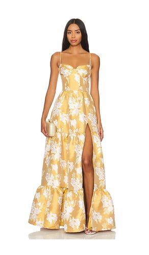 Lucetta Gown in Metallic Gold. - size 12 (also in 4) - V. Chapman - Modalova