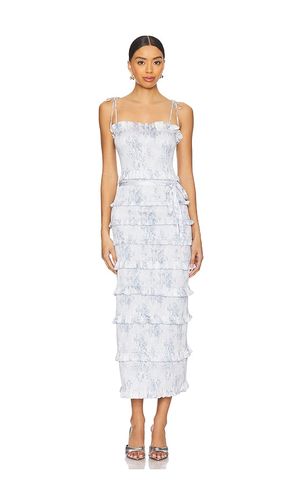 Vestido midi lily en color bebe azul talla 0 en - Baby Blue. Talla 0 (también en 2, 4, 6) - V. Chapman - Modalova