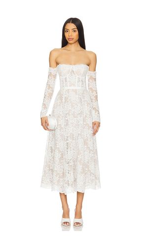 Katherine Midi Dress in White. - size 0 (also in 12) - V. Chapman - Modalova