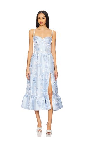Vestido midi lorenza en color azul talla 0 en - Blue. Talla 0 (también en 4) - V. Chapman - Modalova