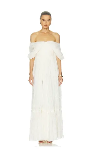 Vestido largo leon en color blanco talla 4 (también en 0, 2, 6, 8) - V. Chapman - Modalova