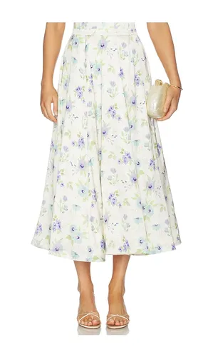 Carrie Skirt in White,Blue. - size 10 (also in 12, 4, 6) - V. Chapman - Modalova