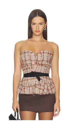 X Kristopher Brock Madrid Top in Multi. - size 0 (also in 10, 2, 4, 6, 8) - V. Chapman - Modalova