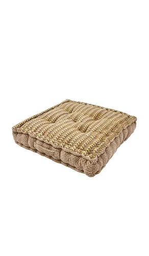 Square Meditation Cushion in - Verve Culture - Modalova