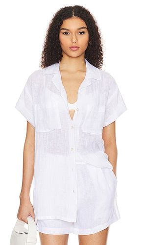 Playa Pocket Blouse in White. - size L (also in M, S, XS) - vitamin A - Modalova