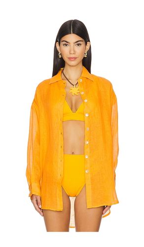 Playa Boyfriend Shirt in Orange. - size S (also in XS) - vitamin A - Modalova