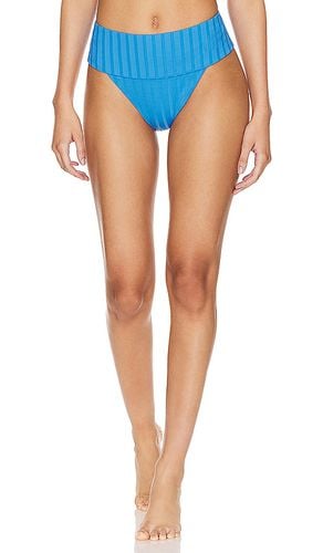 Emmi High Waist Bikini Bottom in Blue. - size L (also in S) - vitamin A - Modalova