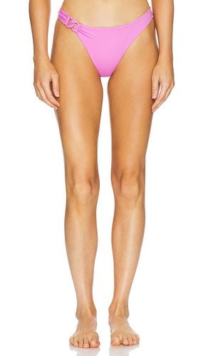 Luxe Link Cheeky Bikini Bottom in Pink. - size L (also in M, S, XS) - vitamin A - Modalova