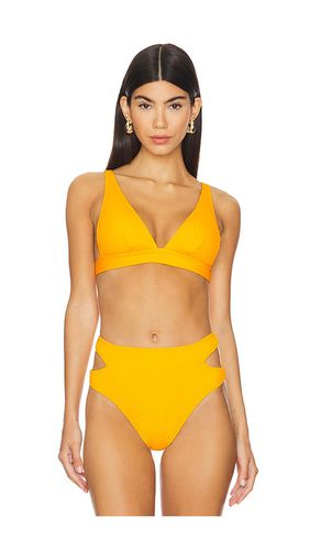 Lyra Triangle Bikini Top in Orange. - size L (also in M, S, XS) - vitamin A - Modalova