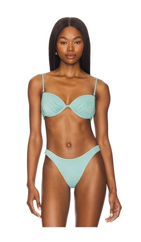 Mabel Bikini Top in Teal. - size L (also in S, XL) - vitamin A - Modalova