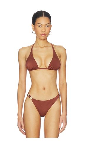 Terra Halter Triangle Top in Brick. - size L (also in S, XS) - vitamin A - Modalova