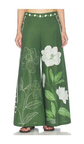 Magnolia Flared Pants in Green. - size M (also in S, XS) - Verandah - Modalova