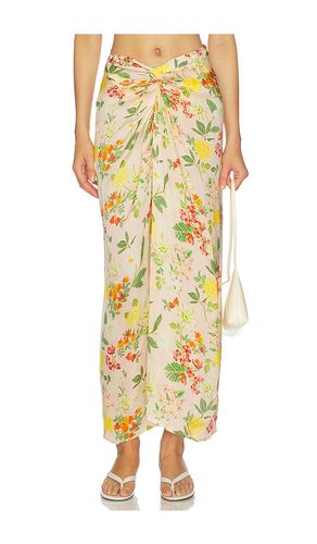 Hand Draped Floral Skirt in Multi. - size M (also in S, XL, XS) - Verandah - Modalova