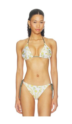 Reversible Triangle Bikini Top in Ivory. - size L (also in M, S, XS) - Verandah - Modalova