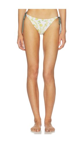 Reversible String Bikini Bottoms in Ivory. - size L (also in M, S, XS) - Verandah - Modalova