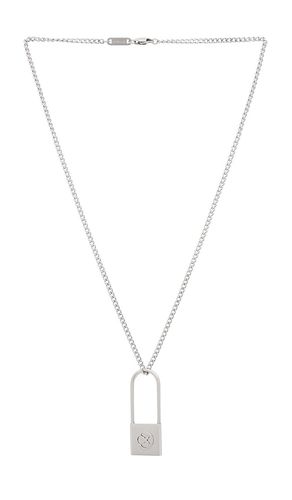 Risk Necklace in Metallic Silver - Vitaly - Modalova