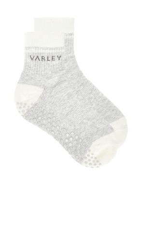 Grayson Half Crew Grip Sock in Grey. - size S/M (also in ) - Varley - Modalova