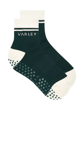 Grayson Half Crew Grip Sock in Green. - size S/M (also in ) - Varley - Modalova