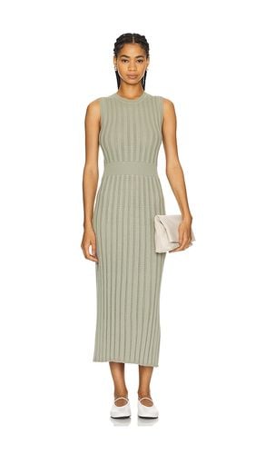 Florian Midi Dress in Sage. - size L (also in M, XL) - Varley - Modalova