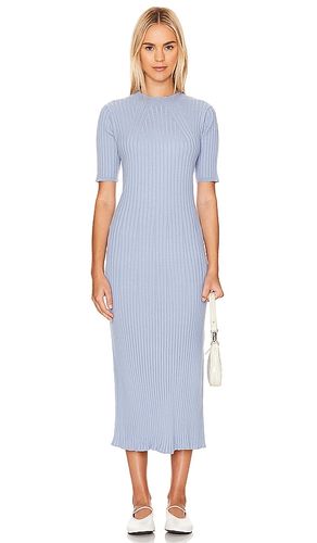 Maeve Knit Midi Dress in Baby Blue. - size L (also in M) - Varley - Modalova
