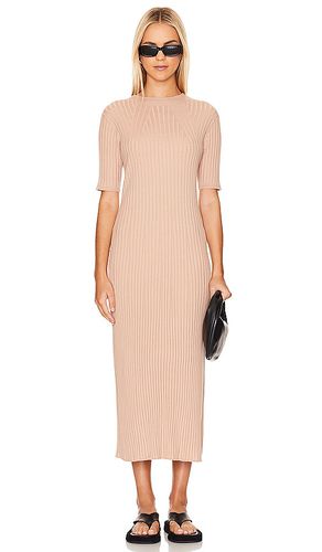 Maeve Knit Midi Dress in Taupe. - size M (also in S, XL) - Varley - Modalova