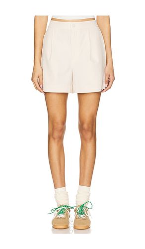 Mariya Easy Pleat Short in Cream. - size L (also in M, S, XL) - Varley - Modalova