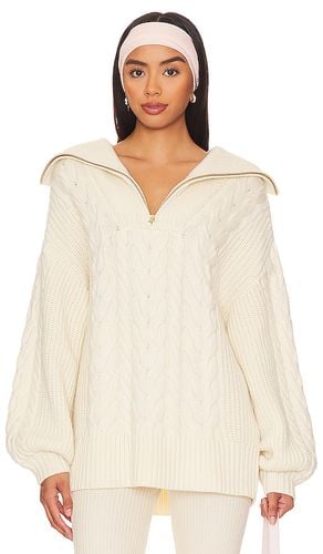 Daria Half Zip Sweater in White. - size L (also in M, S, XL, XS) - Varley - Modalova