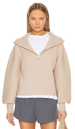 Reid Half Zip Sweater in Beige. - size M (also in L, S, XL) - Varley - Modalova