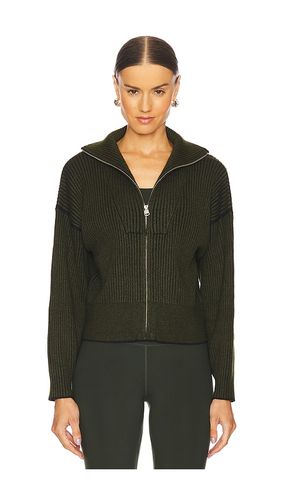 Carmen Knit Half Zip Sweatshirt in Olive. - size L (also in M, S, XL, XS) - Varley - Modalova