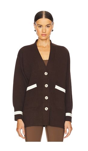 Ravi Relaxed Longline Cardigan in Brown. - size M (also in S, XS) - Varley - Modalova