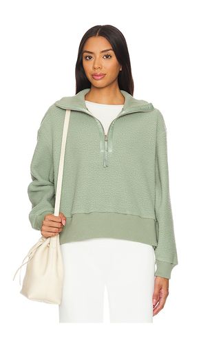 Roselle Half Zip Fleece Sweater in Mint. - size L (also in M, S, XS) - Varley - Modalova