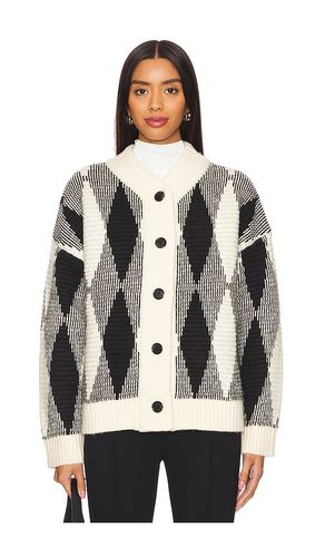 Nancy Jacquard Knit Cardigan in . Taglia M, S, XS - Varley - Modalova