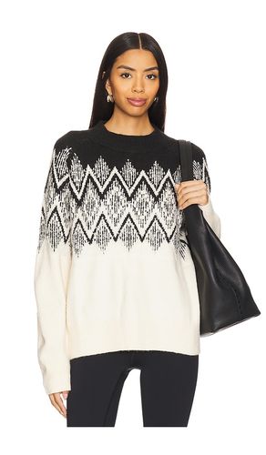 Siren Relaxed Jacquard Sweater in . Size S. Also in M, L - Varley - Modalova