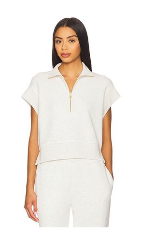 Kelly Half Zip Sweatshirt in Ivory. - size L (also in M, XL) - Varley - Modalova