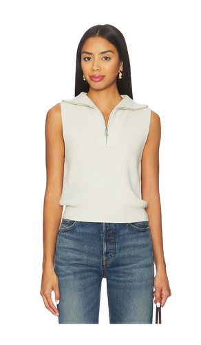 Amina Half Zip Knit in Cream. - size L (also in M, S, XL, XS) - Varley - Modalova