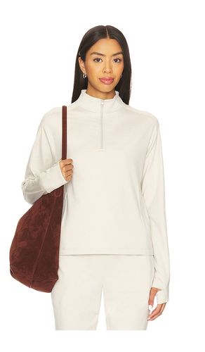 Lamia Half Zip Midlayer in Ivory. - size L (also in M, S, XL, XS) - Varley - Modalova