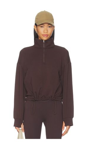 Sian Cropped Half Zip Midlayer in . Size L. Also in M, XL - Varley - Modalova