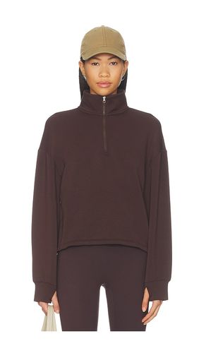 Sian Cropped Half Zip Midlayer in . Size L. Also in M, XL - Varley - Modalova