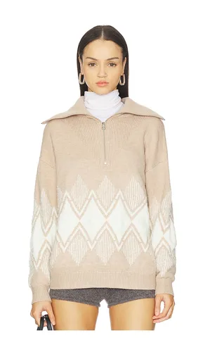 Betty Jacquard Half Zip Sweater in . Size S. Also in XL - Varley - Modalova